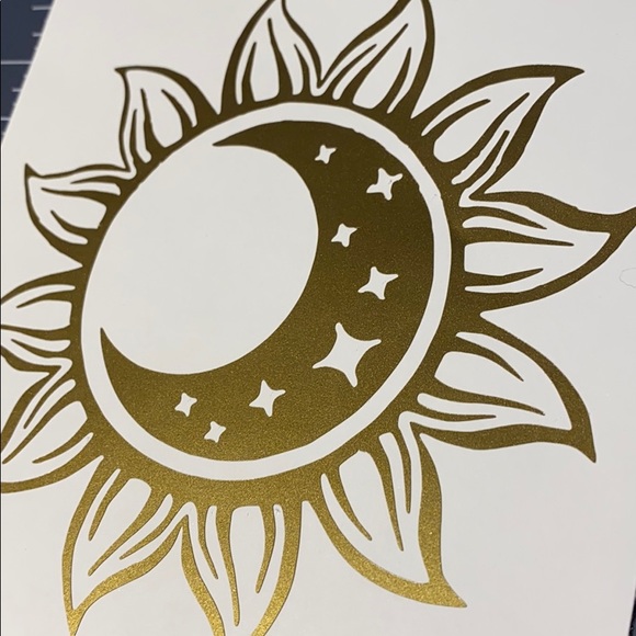 8/$15 Sun Moon Vinyl Decal - Picture 2 of 7